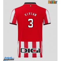 Athletic Bilbao Dani Vivian #3 Hjemmedrakt 2025-26 Kortermet